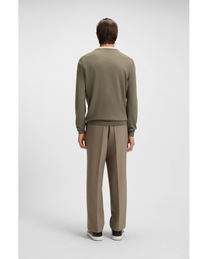 Πλεκτό Boss Μπεζ  Baram-L 50476363-245