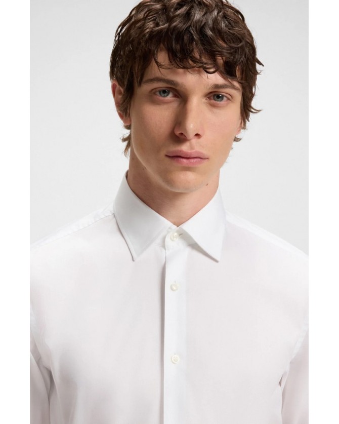 Πουκάμισο Boss Λευκό 50479922-100  BUSINESS SHIRTS H-HANK