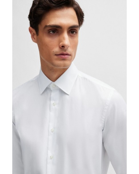 Πουκάμισο Boss Λευκό 50479943-100 Regular fit