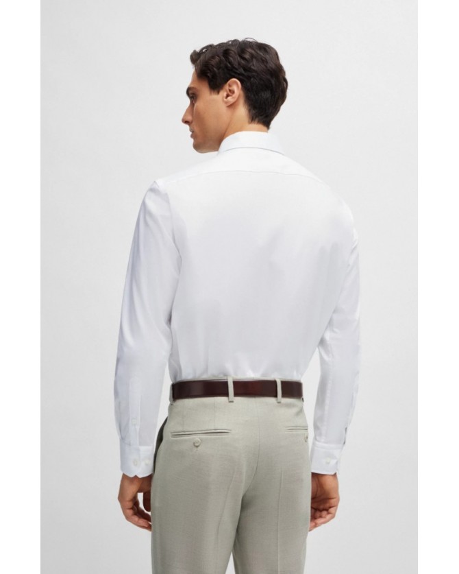 Πουκάμισο Boss Λευκό 50479943-100 Regular fit