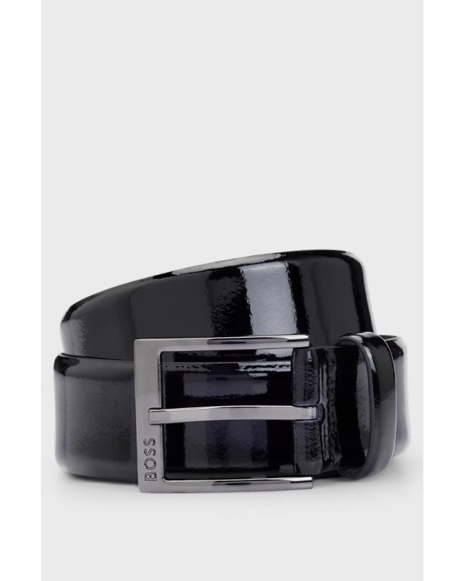 Ζώνη Boss Μαύρη Elloy-PC-An_Sz35 50482241-001