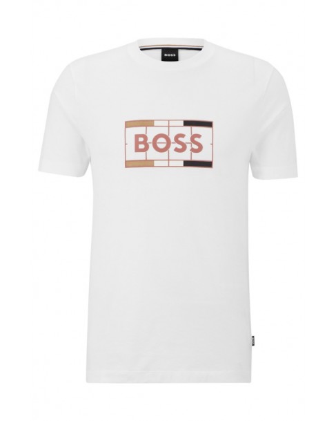 T-shirt  Boss Λευκό Tessler 50486210-100