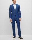Πουκάμισο Boss Σιέλ H-JOE-spread-DC-214 50490142-450 Regular fit