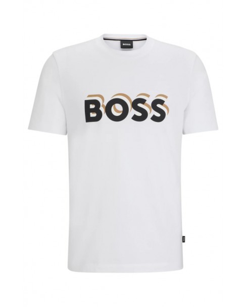 T-shirt Boss Λευκό Tiburt 427 50506923-100