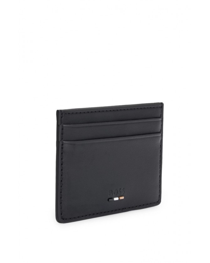 Θήκη καρτών Boss Μαύρη Ray_S_Card_Holder 50517070-001