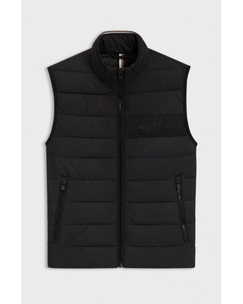 Μπουφάν γιλέκο Boss Μαύρο H-Cenito 50518375-001