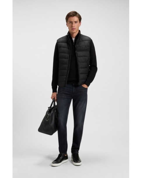 Μπουφάν γιλέκο Boss Μαύρο H-Cenito 50518375-001
