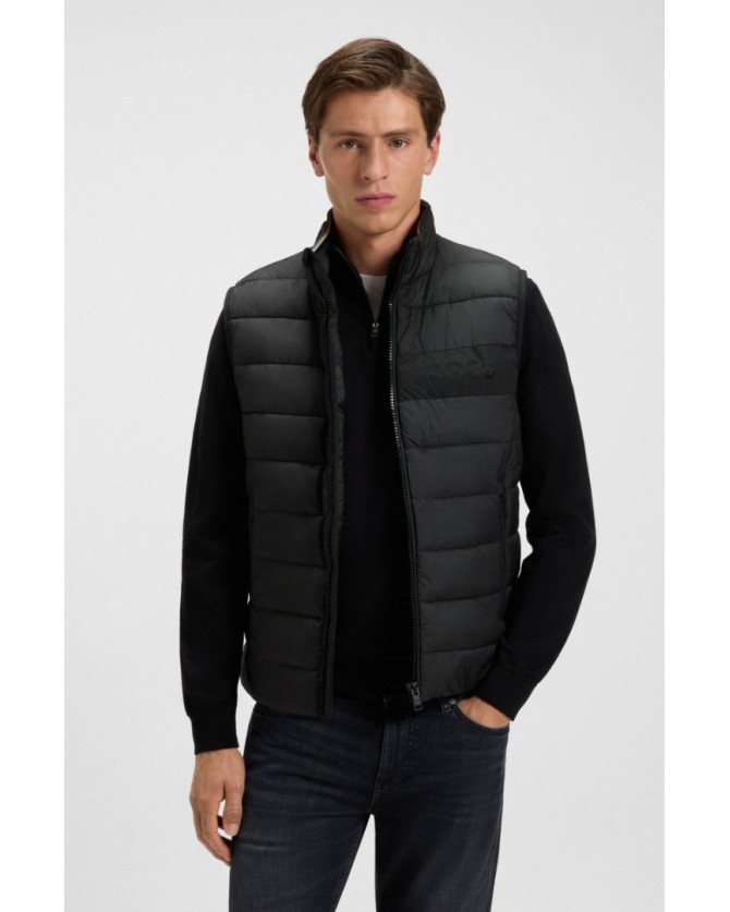 Μπουφάν γιλέκο Boss Μαύρο H-Cenito 50518375-001