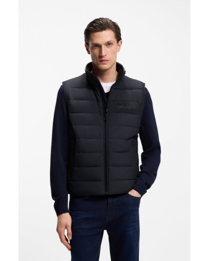 Μπουφάν γιλέκο Boss Σκούρο μπλε H-Cenito 50518375-404