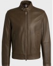 Μπουφάν δερμάτινο Boss Λαδί H-Mansell2 50518906-361
