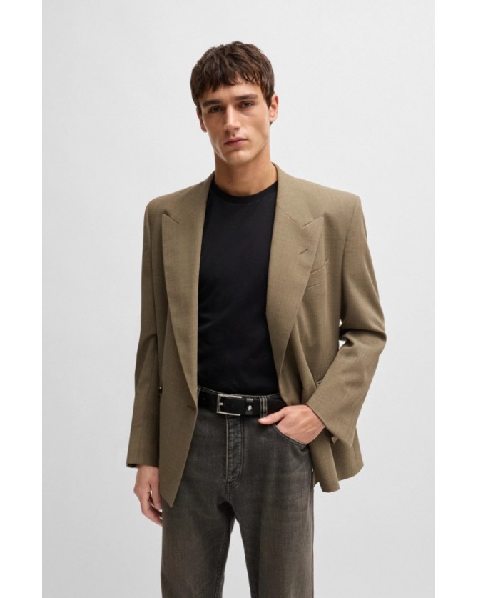 Ζώνη Boss Μαύρη Emal-B_Sz35 50522778-001