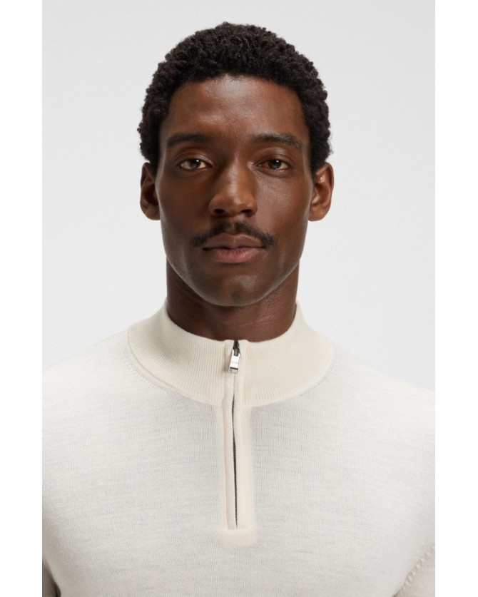 Πλεκτό Boss Εκρού Ebenji 50528300-131