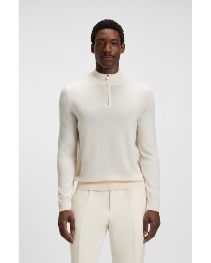 Πλεκτό Boss Εκρού Ebenji 50528300-131