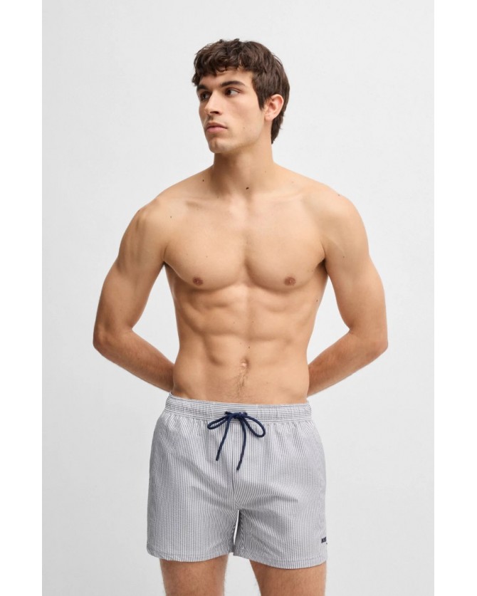 Μαγιό boxer Boss Μπλε ριγέ  Velvetfish 50540042-413