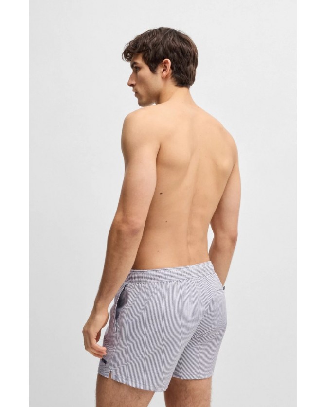 Μαγιό boxer Boss Μπλε ριγέ  Velvetfish 50540042-413