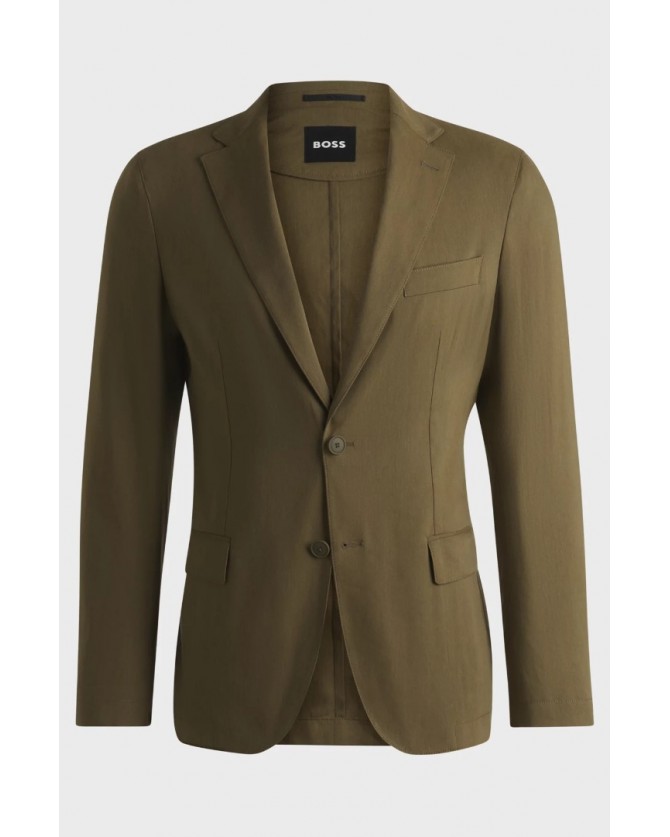 Σακάκι Boss Λαδί  P-Hanry-Flaps-WG-252 50540685-302