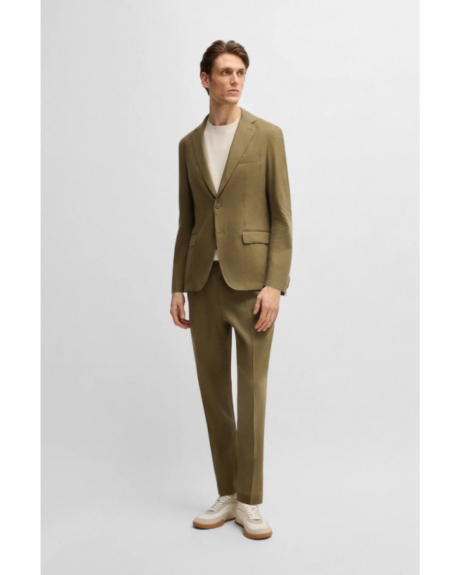 Σακάκι Boss Λαδί  P-Hanry-Flaps-WG-252 50540685-302