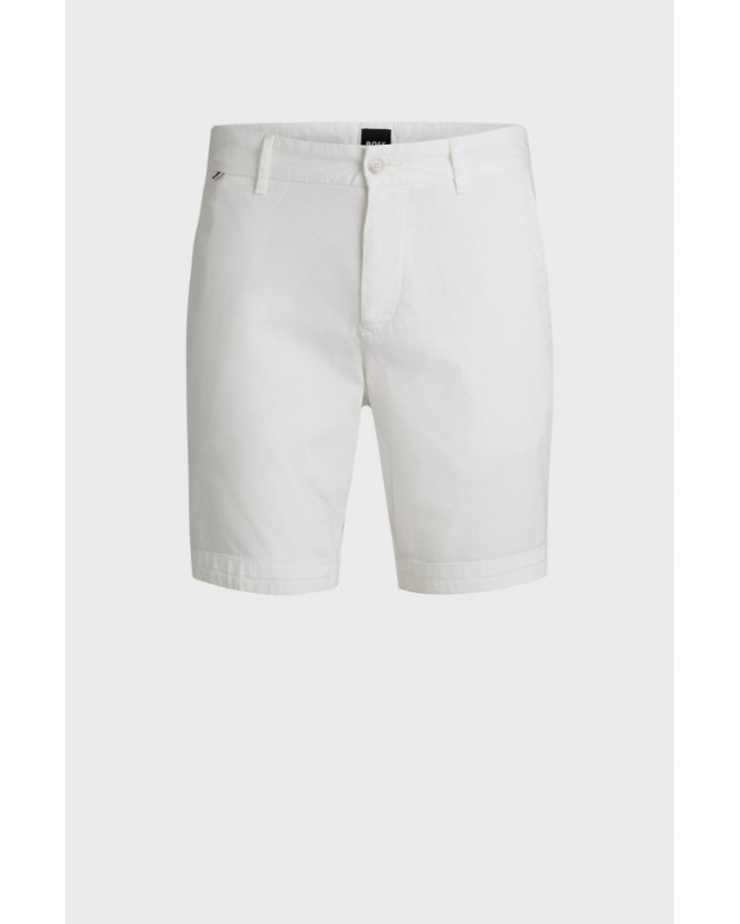 Βερμούδα Boss Λευκή H-Slice-Shorts1 50540743-100