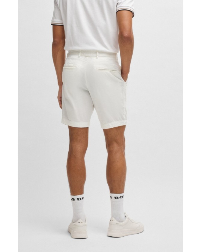 Βερμούδα Boss Λευκή H-Slice-Shorts1 50540743-100