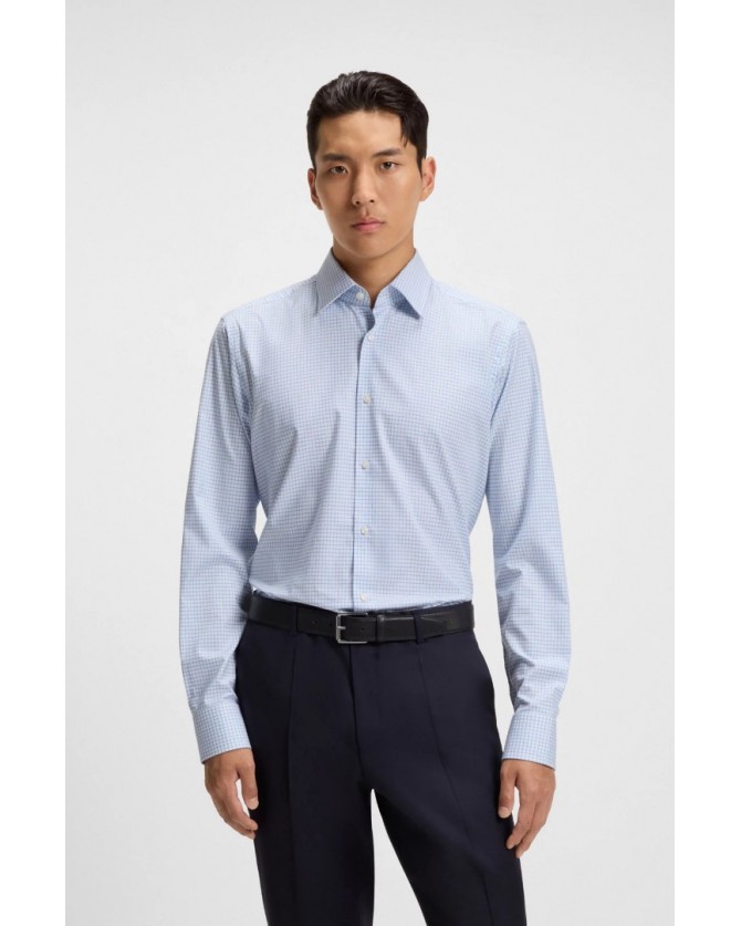 Πουκάμισο Boss Σιέλ H-JOE-kent-C1-214 50545103-450