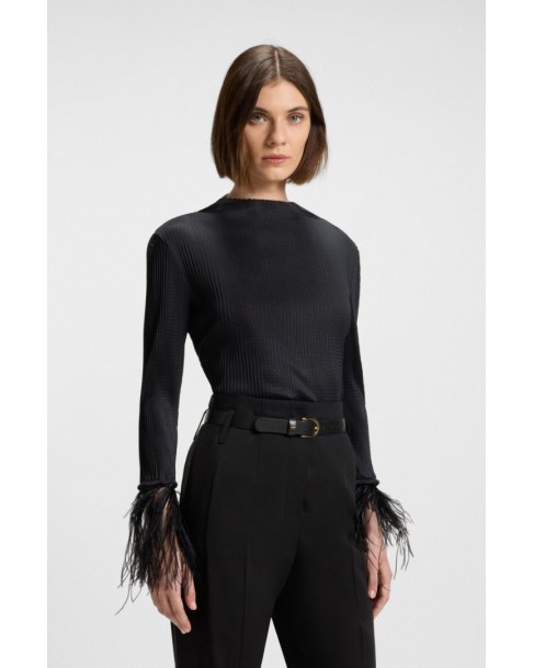 Μπλούζα Boss Μαύρη Efedera 50548647-001