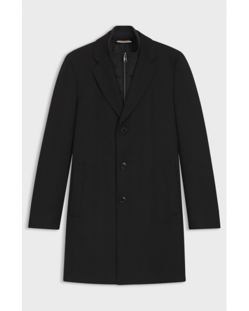 Παλτό Boss Μαύρο H-Hyde-Bib-254 50551117-001