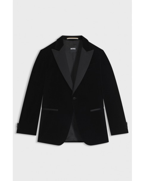 Σακάκι Boss Μαύρο H-Hutson-Tux-254 50551552-001