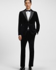 Σακάκι Boss Μαύρο H-Hutson-Tux-254 50551552-001