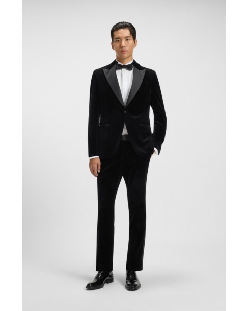 Σακάκι Boss Μαύρο H-Hutson-Tux-254 50551552-001