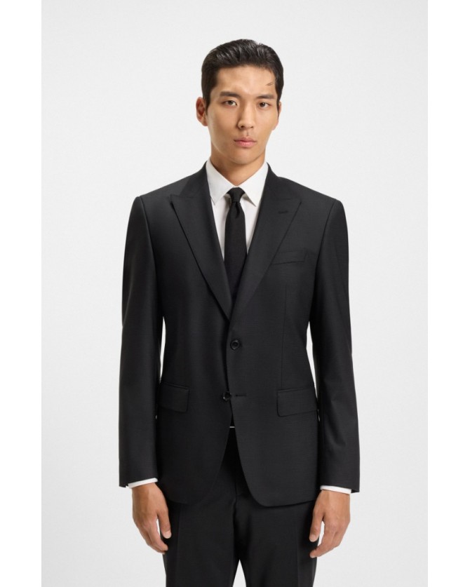 Κοστούμι Boss Μαύρο H-Huge-2Pcs-Peak-253 50551763-001