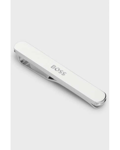 Πι'αστρα γραβάτας Boss σε Ασημένιο χρώμα  B-BOSSONE-TIE 50552393-040
