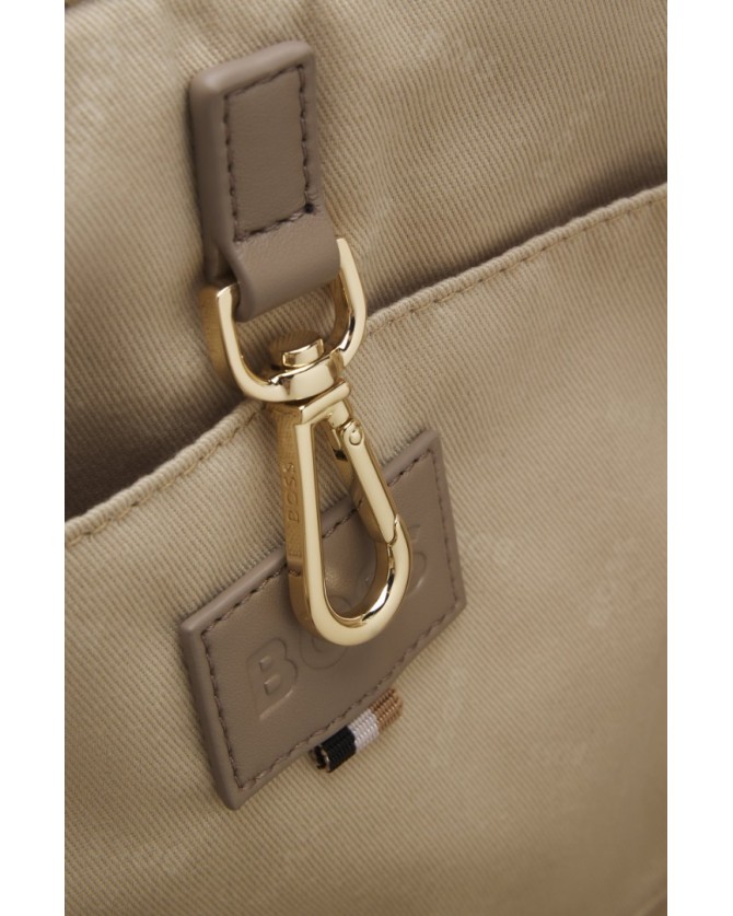 Τσάντα Boss Μπεζ  Palmah TOTE NY 50552480-247