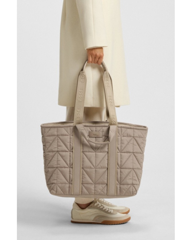 Τσάντα Boss Μπεζ  Palmah TOTE NY 50552480-247