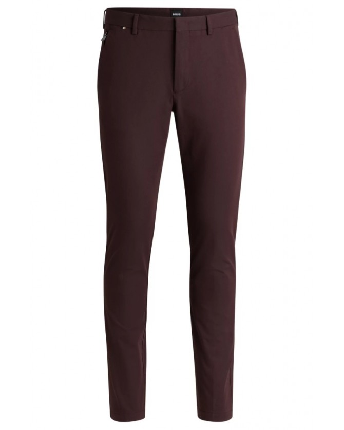 Παντελόνι chinos Boss  Kaito1_T Μπορντώ 50487754-642