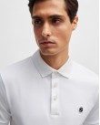 Polo t-shirt Boss Λευκό C-Parris 01 50520297-100