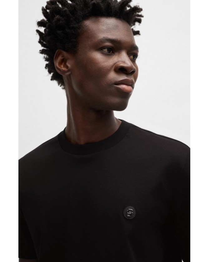 T-shirt Boss Μαύρο C-Taut 01 50520298-001