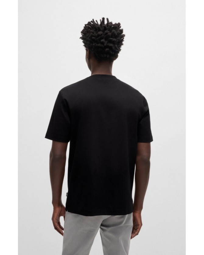 T-shirt Boss Μαύρο C-Taut 01 50520298-001