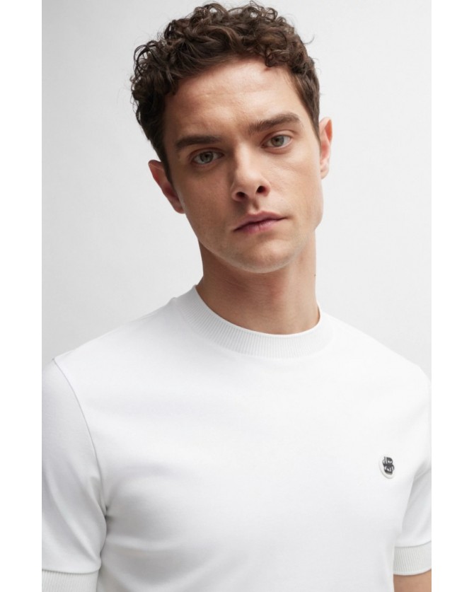 T-shirt Boss Λευκό C-Taut 01 50520298-100