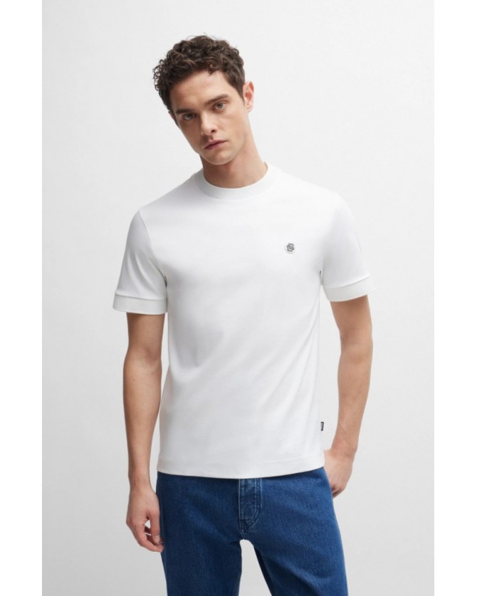 T-shirt Boss Λευκό C-Taut 01 50520298-100