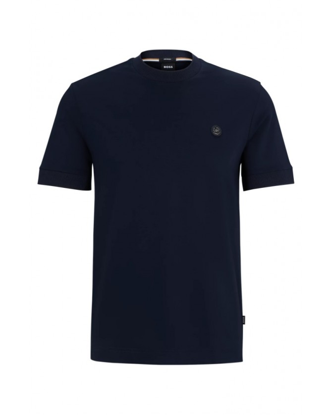 T-shirt Boss Σκούρο μπλε C-Taut 01 50520298-404