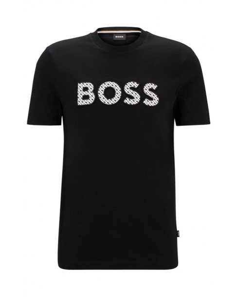 T-shirt Boss Μαύρο C-Thompson 06 50521520-002