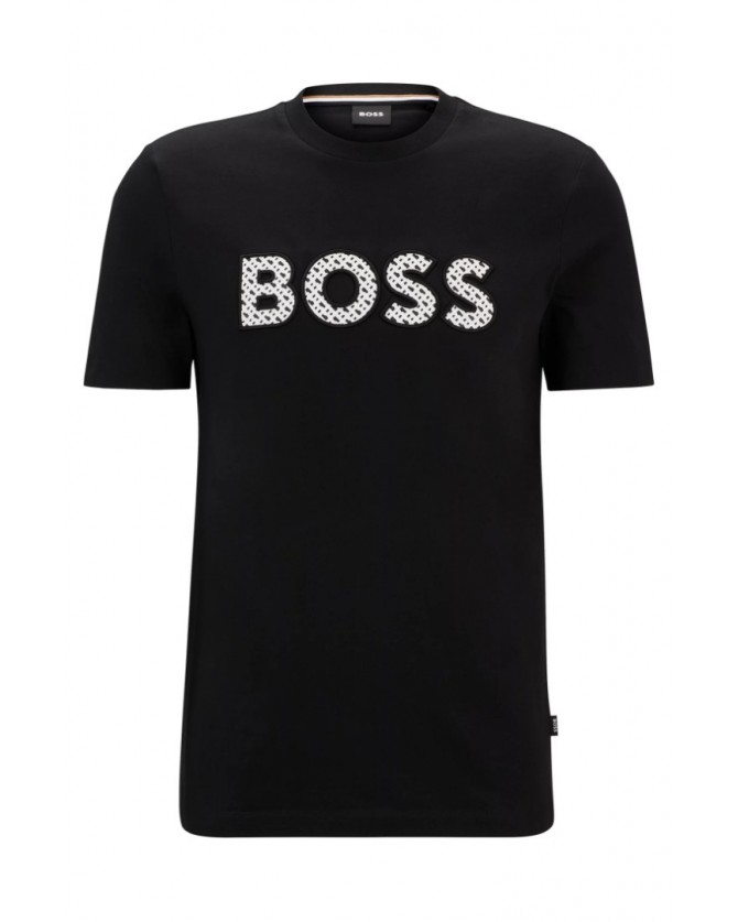 T-shirt Boss Μαύρο C-Thompson 06 50521520-002