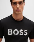 T-shirt Boss Μαύρο C-Thompson 06 50521520-002