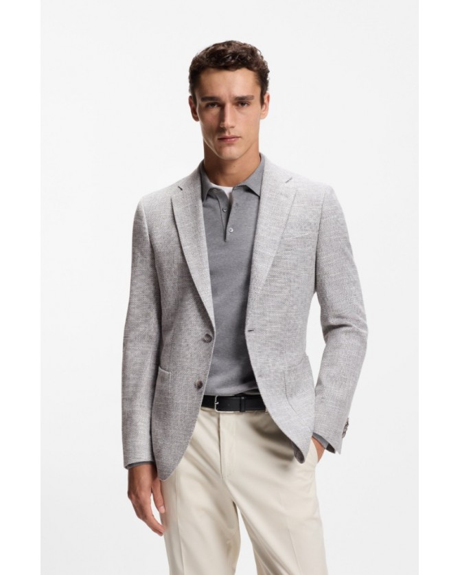 Σακάκι Boss Γκρι H-Hutson-2PP-253 50556910-041