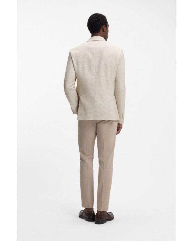 Σακάκι Boss Εκρού H-Hutson-2PP-253 50556910-131