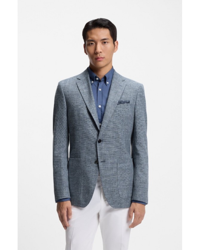 Σακάκι Boss Μπλε H-Hutson-2PP-253 50556910-404