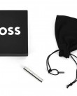 Πιάστρα γραβάτας Boss σε Ασημί χρώμα  B-LOGO-TIE 50495129-040