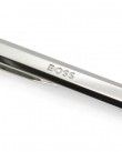 Πιάστρα γραβάτας Boss σε Ασημί χρώμα  B-LOGO-TIE 50495129-040