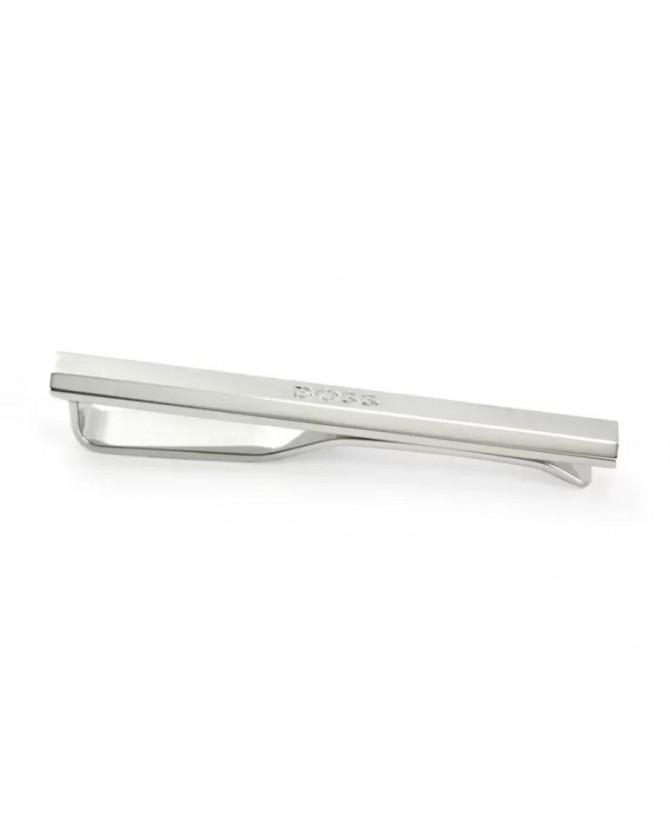 Πιάστρα γραβάτας Boss σε Ασημί χρώμα  B-LOGO-TIE 50495129-040
