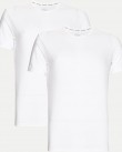 Σετ φανέλες 2 τμχ Calvin Klein Λευκές NB1088A-100